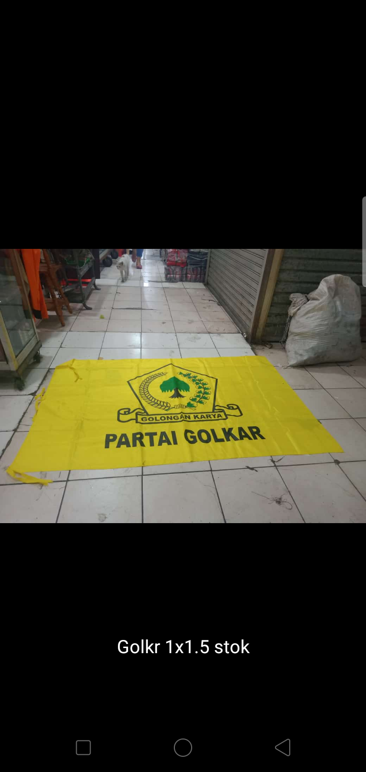 Bendera Semua Partai Golkar Ukuran 150 X 225 Lazada Indonesia