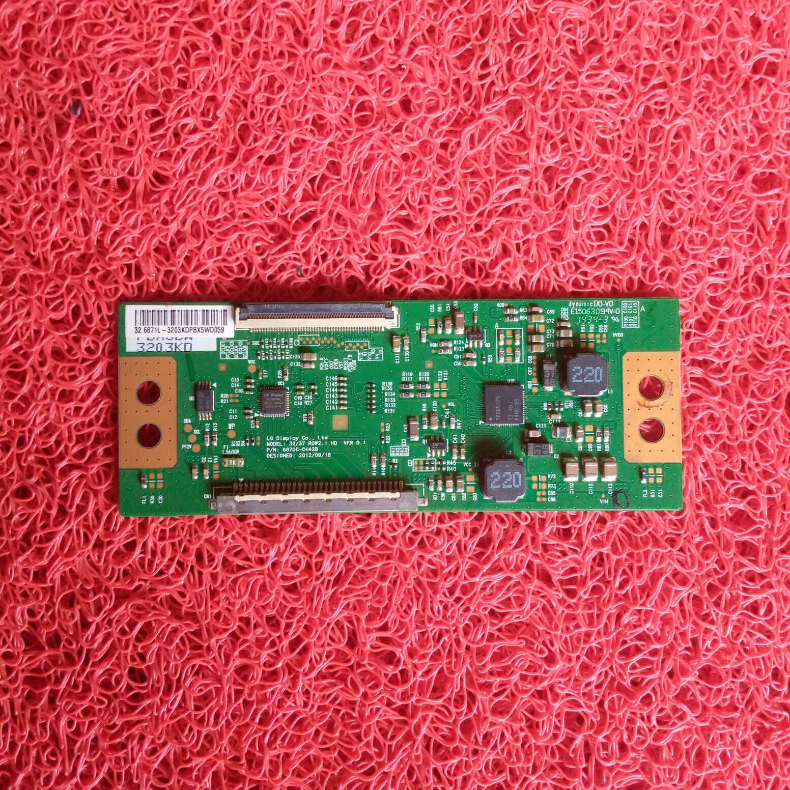Carte T-Con VTU13B1C Pour Téléviseur Hisense - Pièce D'occasion, Bon état