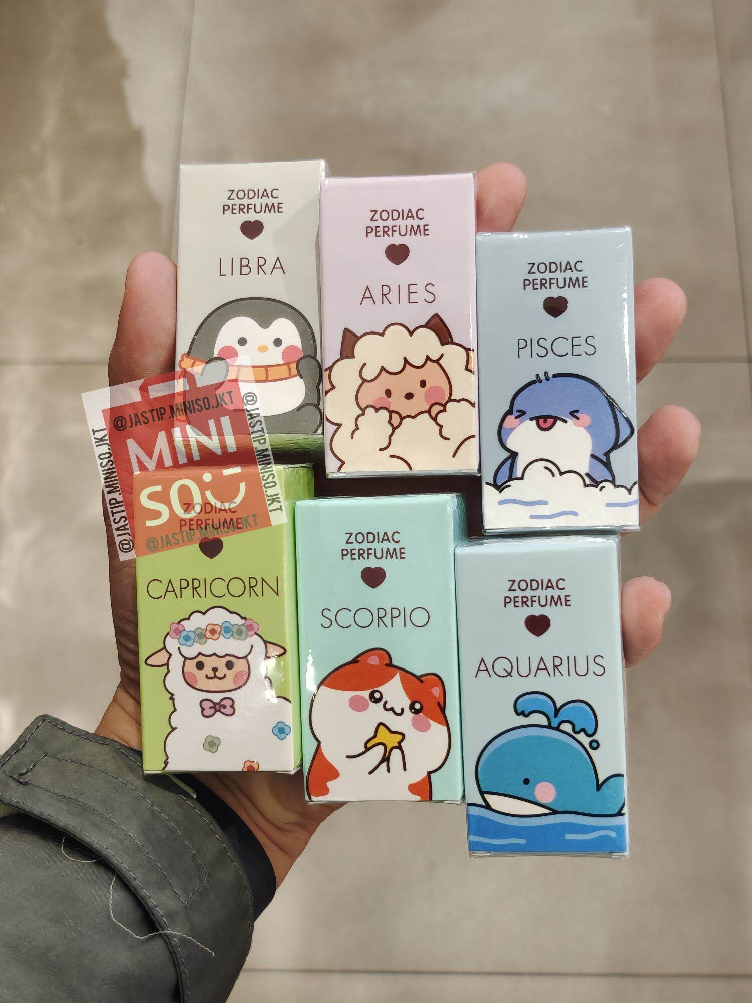 Fancy Zodiac Sign Miniso Zodiac Perfume Review Perfume Horoscope