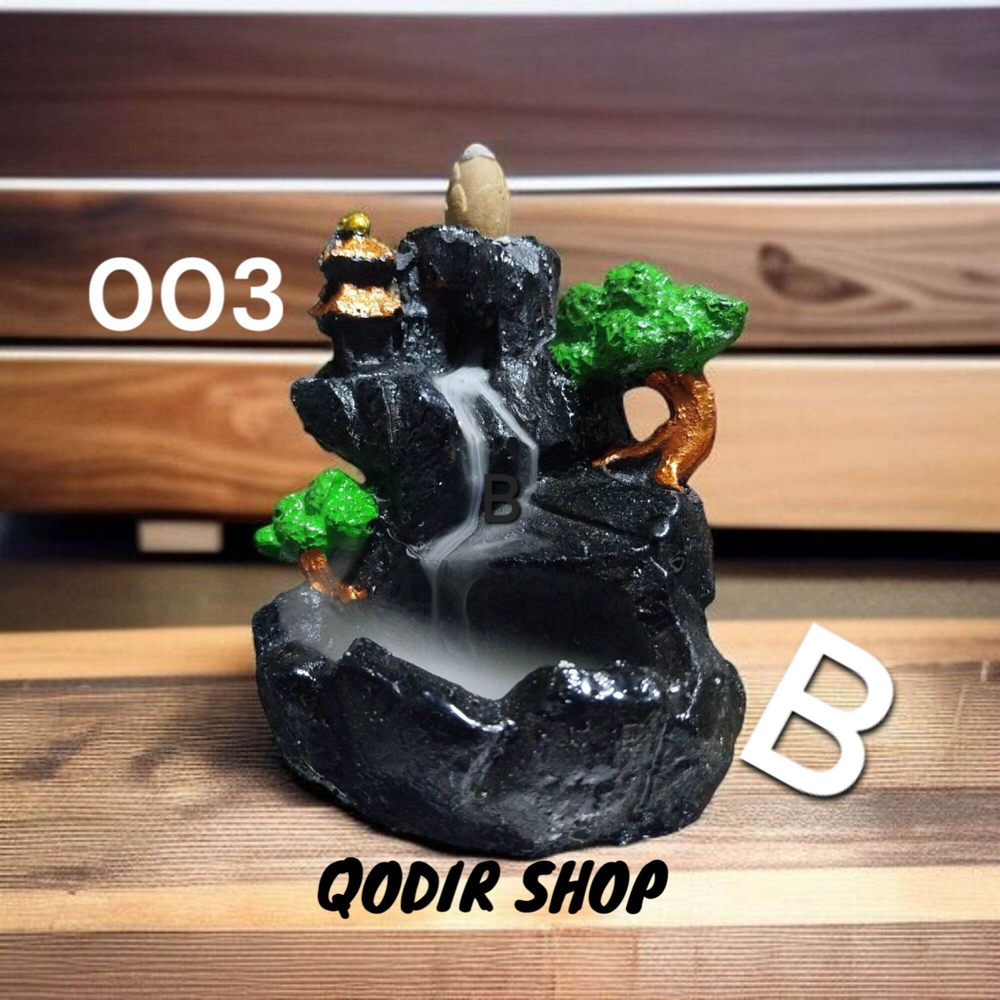Tempat Bakar Buhur Asap kebawah/Tempat Bakar Bukhur model air terjun bahan semen