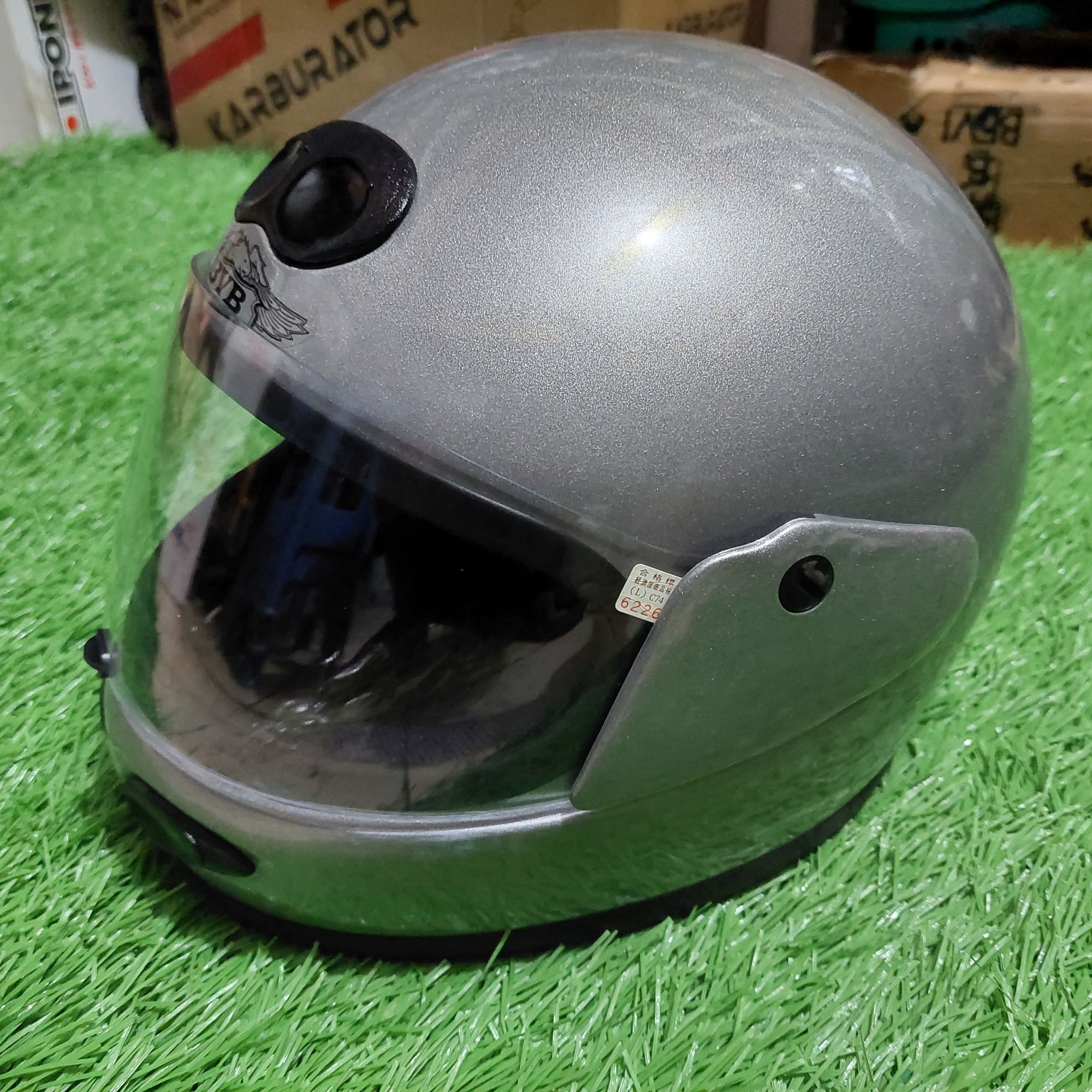 helm honda full face