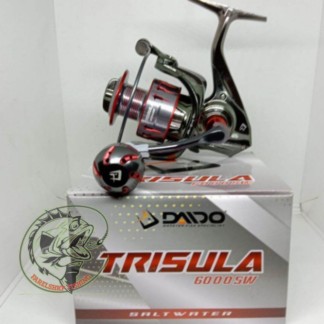 reel pancing daido trisula sw 1000 2000 3000 4000 6000 power