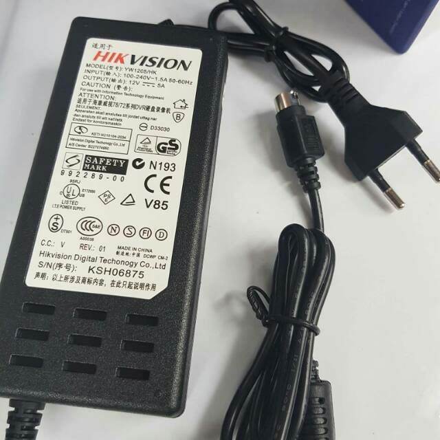 adaptor cctv hikvision