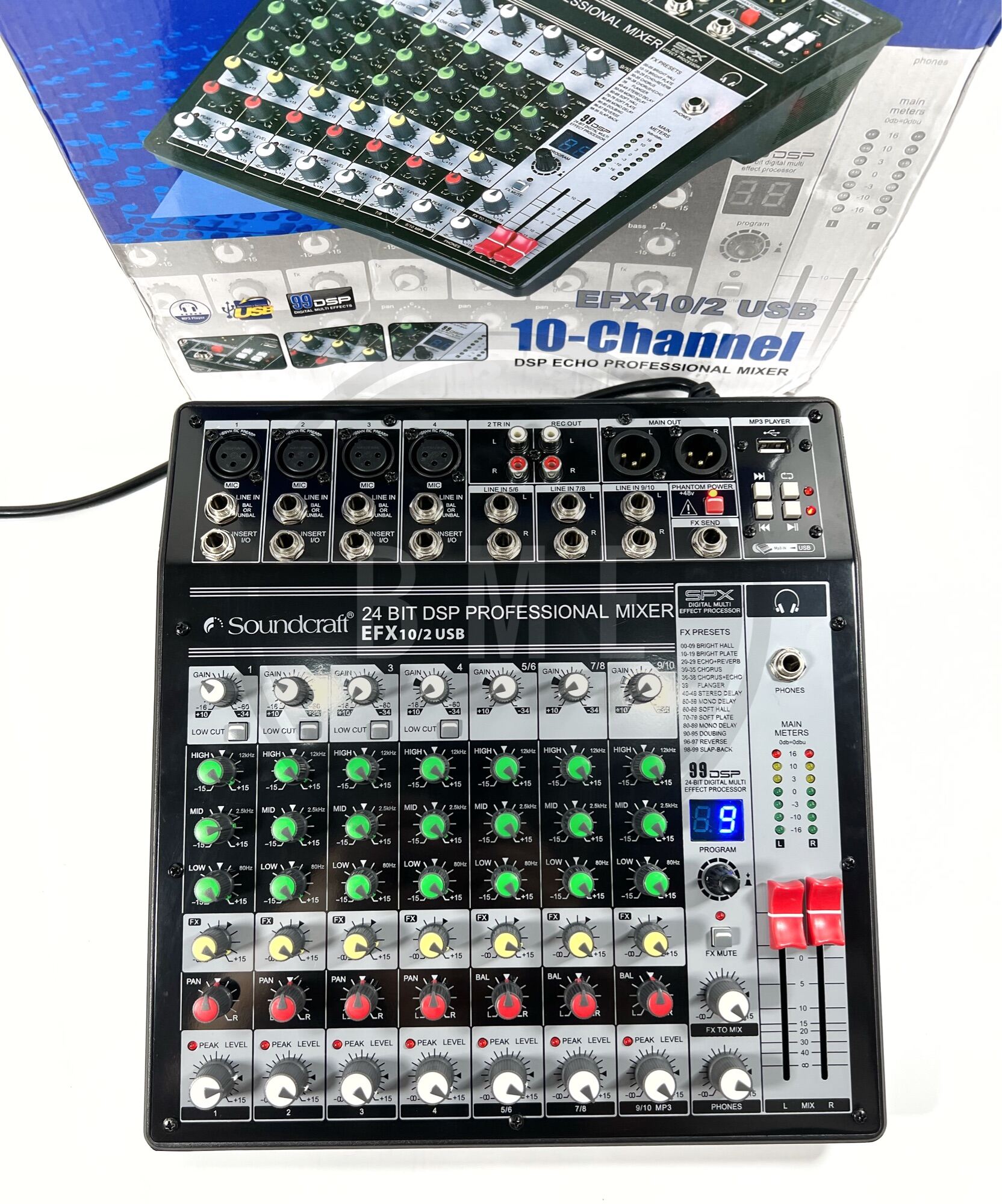 Mixer Soundcraft EFX10/2 USB EFX 10/2 USB Audio 10CH USB Bluetooth New Lazada Indonesia
