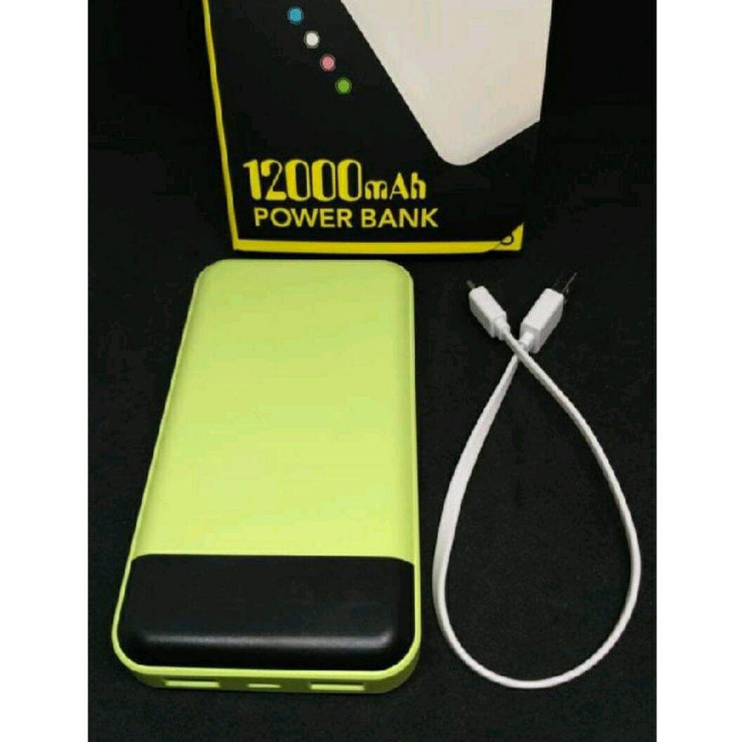 Power bank 12000mAh powerbank JY042 powerbank 12000 Lazada Indonesia