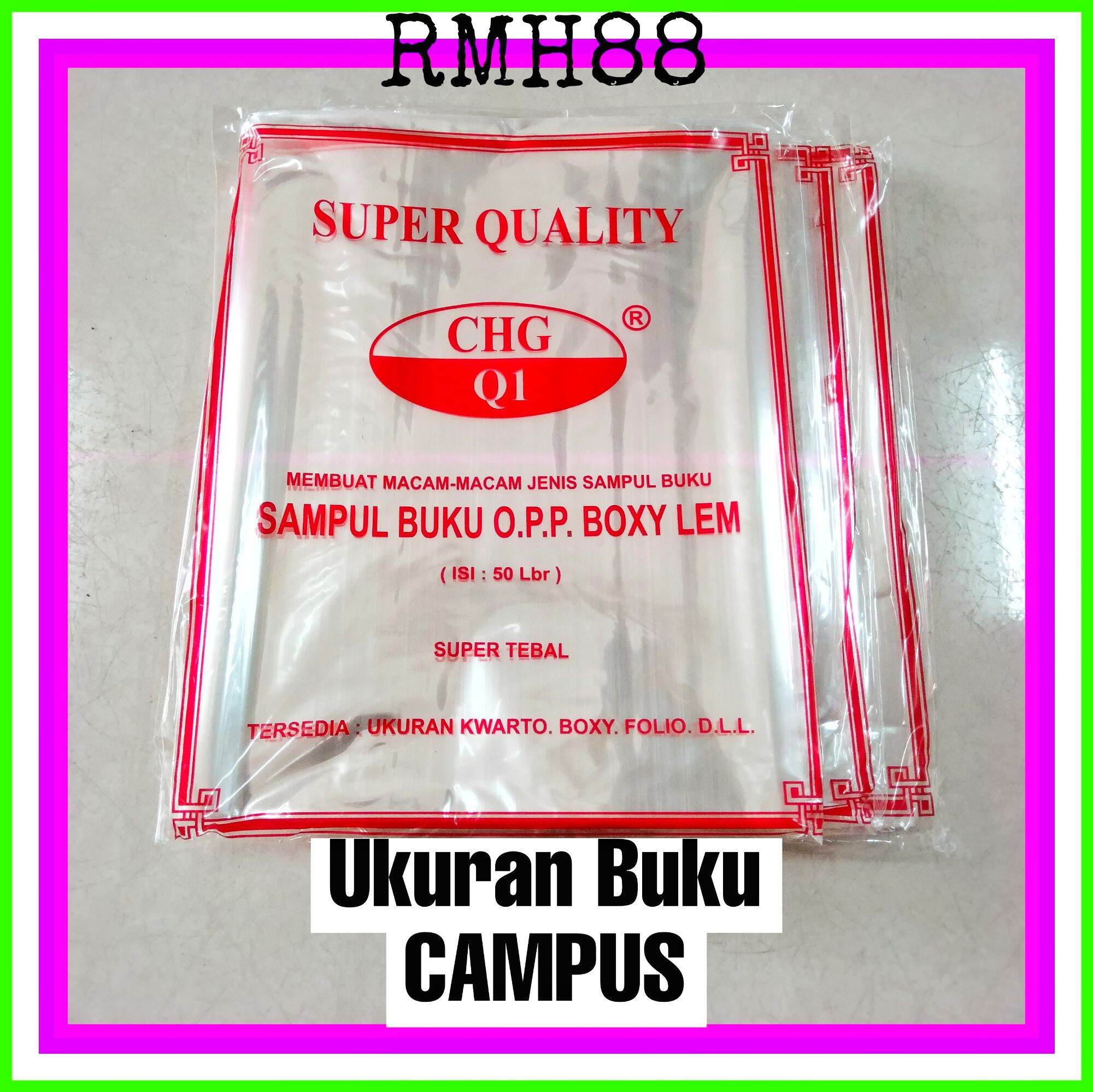 Sampul Plastik Buku Campus 1 Pak Isi 40 Lembar | Lazada Indonesia