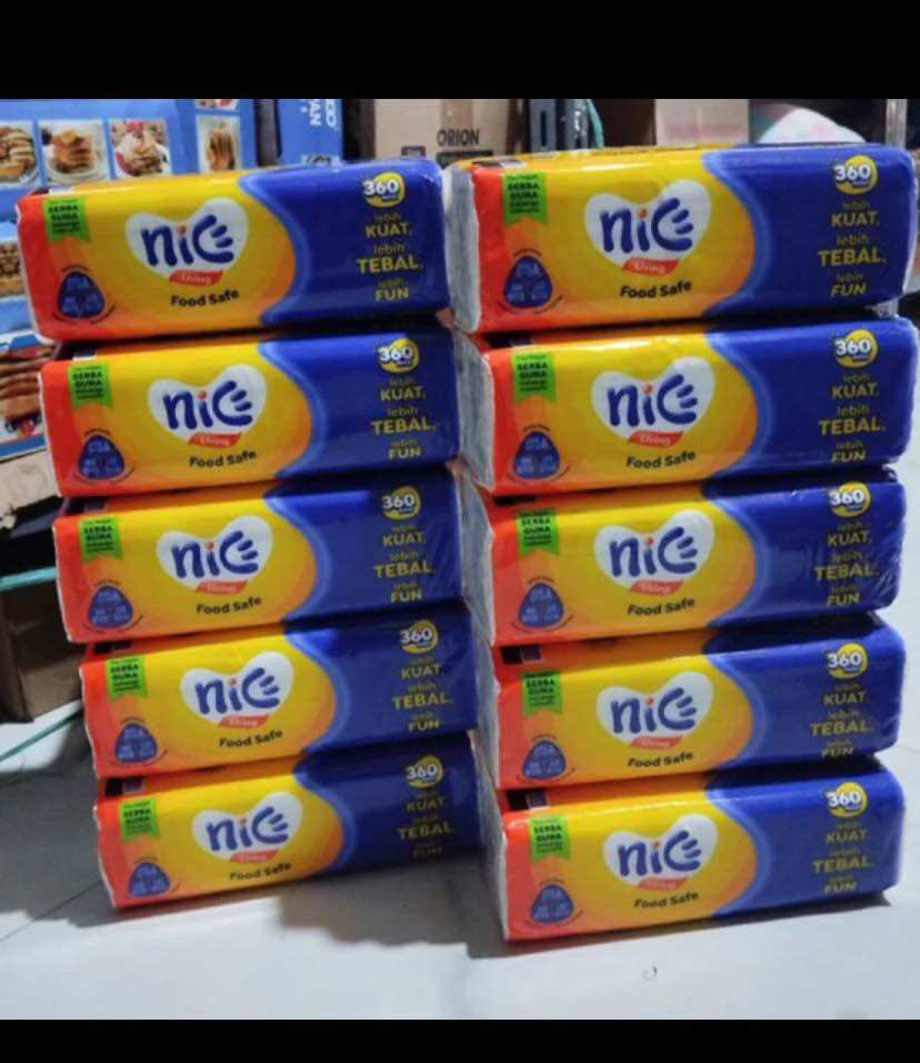 Nice 360 Strands Pack of 7 Pcs - Golden Tissue Pack of 7 Pcs - Facial Tissue Harga 44,000 rupiah*Gratis Ongkir