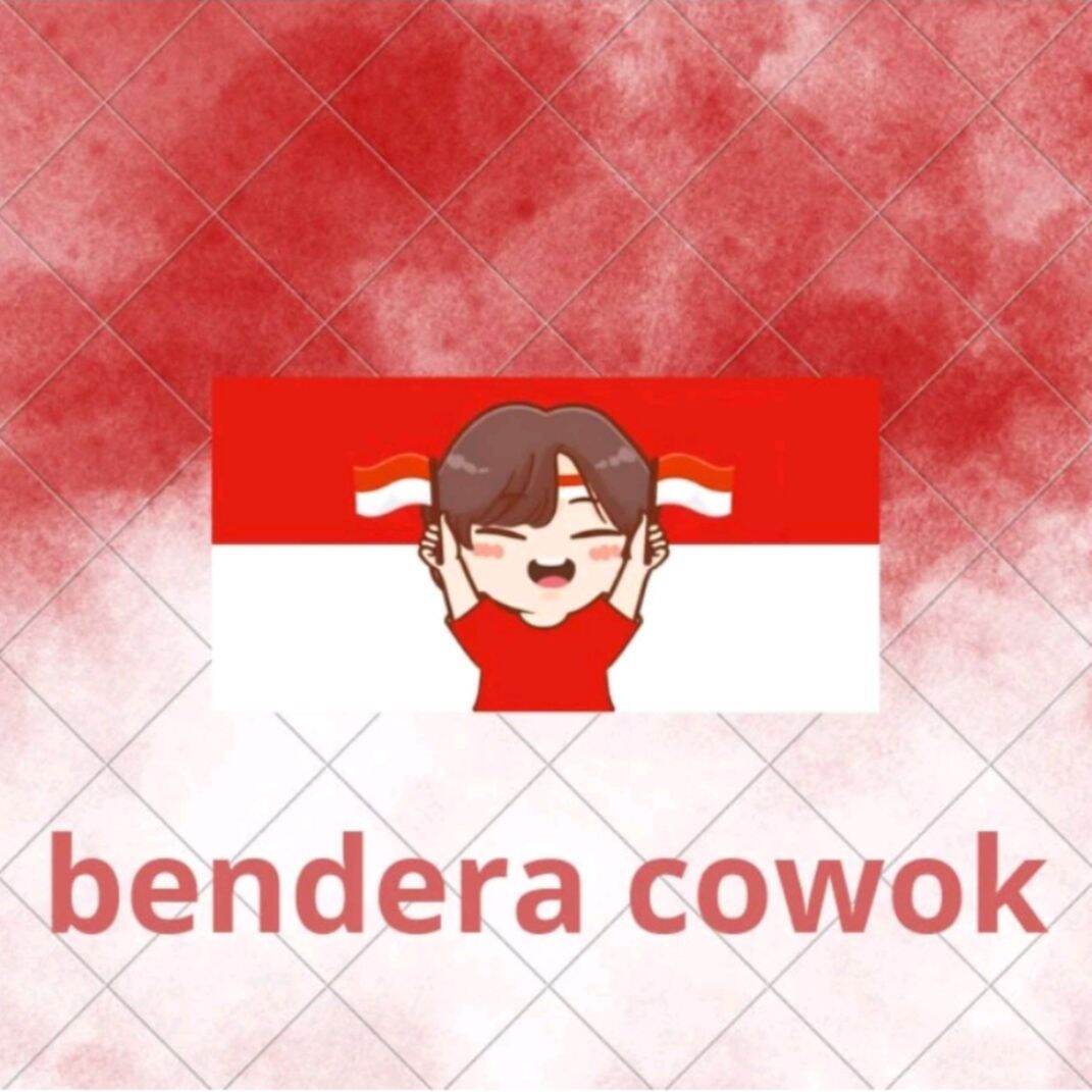 Isi 10pcs Sticker Pipi Agustusan HUT RI 17 Agustus Stiker Wajah Bendera Merah Putih