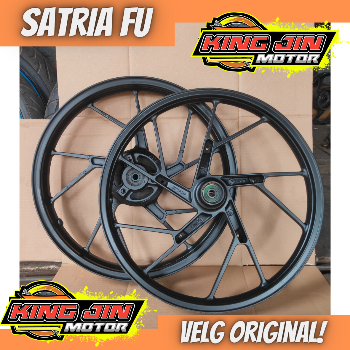 Velg Racing Satria Fu Karbu / Satria FU Old Original Copotan
