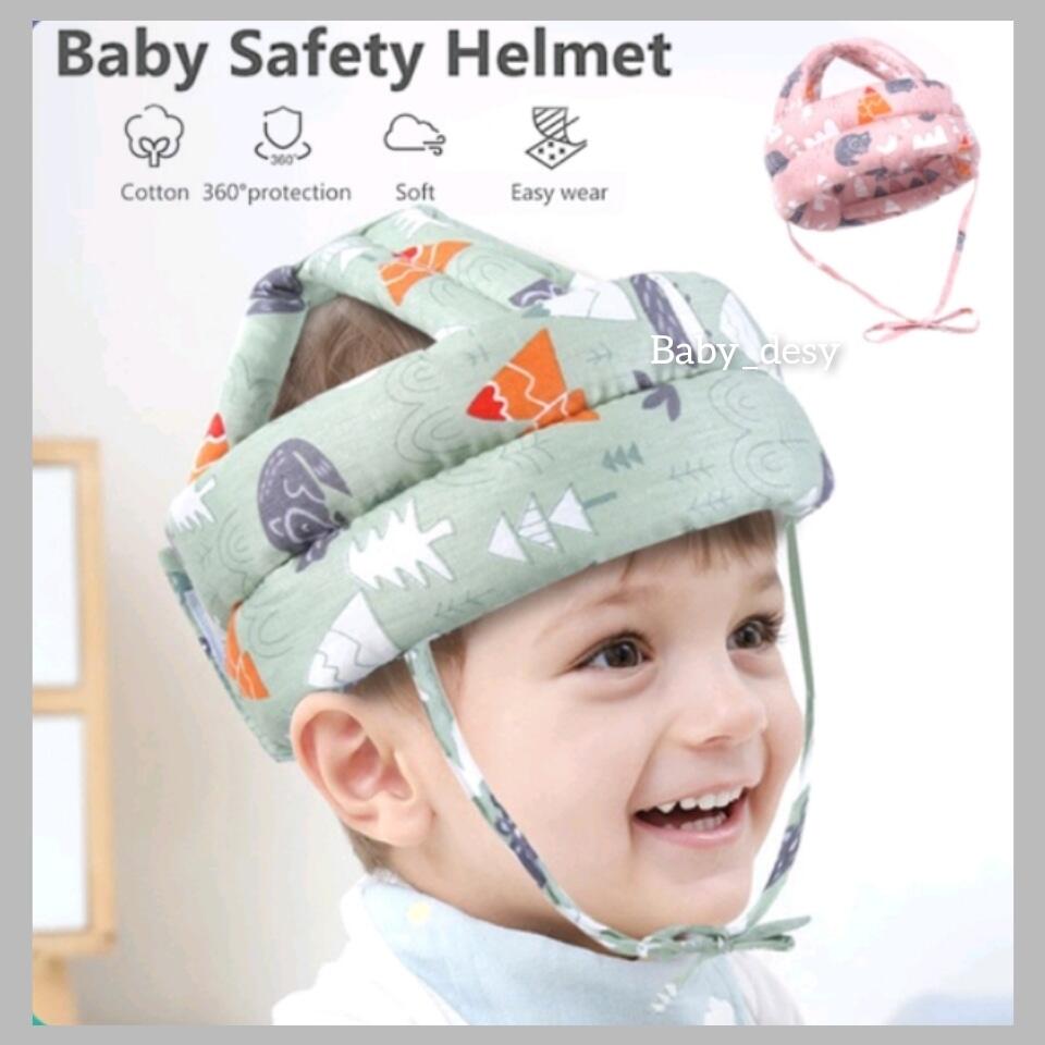 TOPI PELINDUNG KEPALA BAYI BALITA || BABY HEAD PROTECTOR TEBAL EMPUK