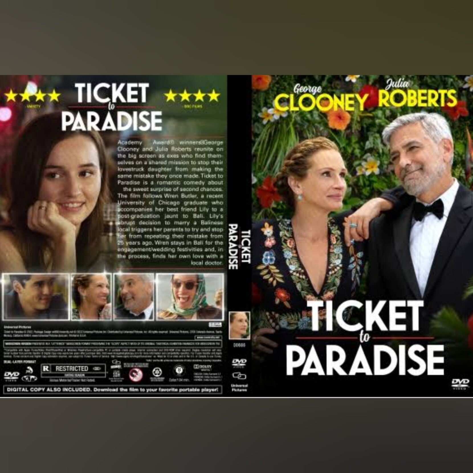 Ticket to Paradise [DVD] [2022]