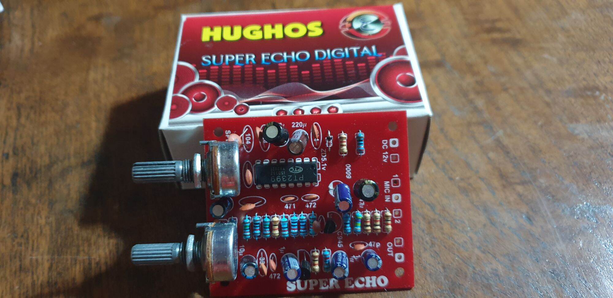 Echo Reverb Kit KIT ECHO DIGITAL NEW HUGOS REVERB | Lazada Indonesia
