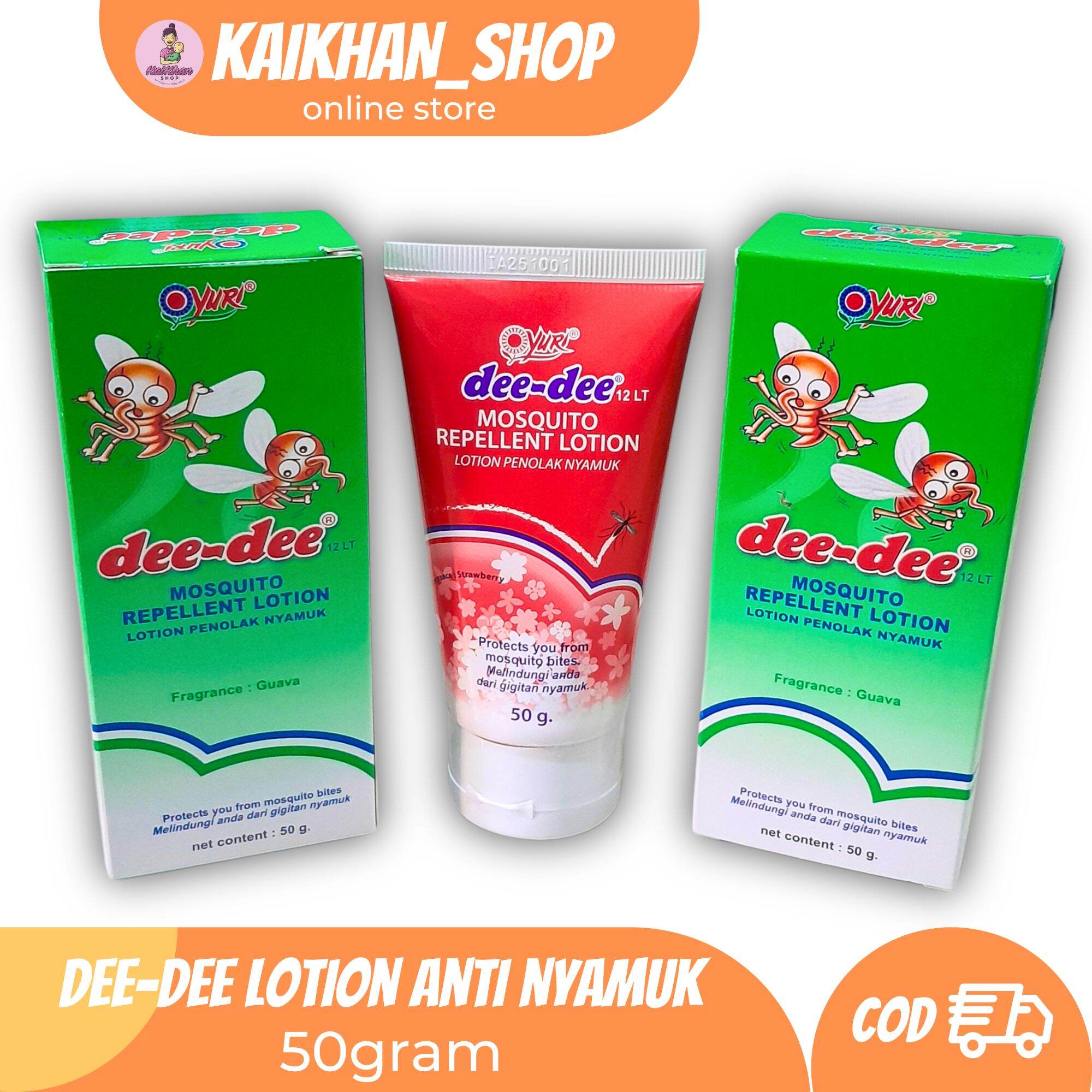 Yuri DeeDee Lotion Anti Nyamuk [ 50gram ]
