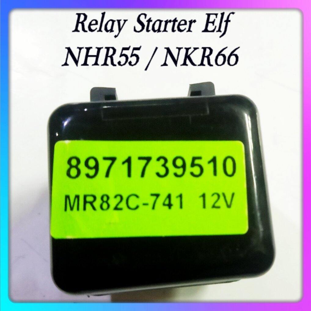 Starter/Glow Plug Relay For Isuzu NPR NQR 4HE1 4JJ1 4HK1 5.2L Diesel (1994-2025) - 12V OEM Replacement