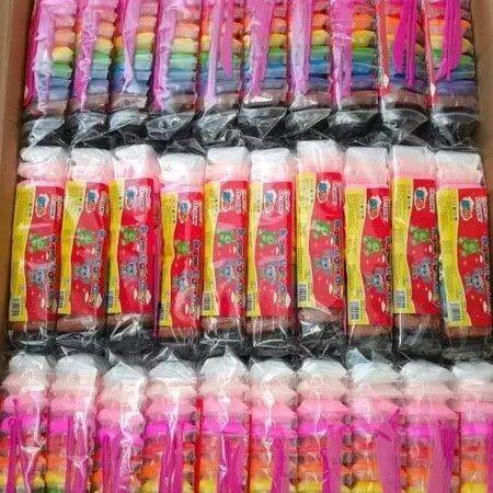 Mainan Edukasi Anak Slime Dough Clay Polymer Jumbo 12 Warna 70g Isi 12pcs