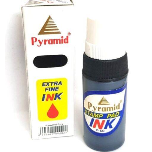 Refill Stempel Pyramid Tinta Stampel Tinta Stamp Pad Pyramid Ink Pcs Lazada Indonesia