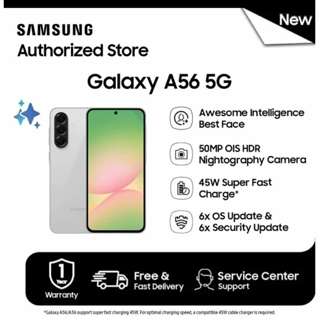 Samsung A56 5g Mobile Phone Harga  5,100,000 Ringgit*Penghantaran Percuma