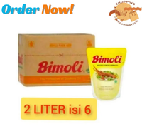 Bimoli Minyak Goreng 2 Liter Isi 6 Kemasan