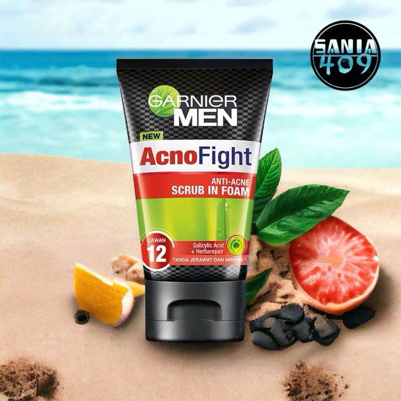 GARNIER MEN FACIAL FOAM PENCUCI MUKA UKURAN 100ML | Lazada Indonesia