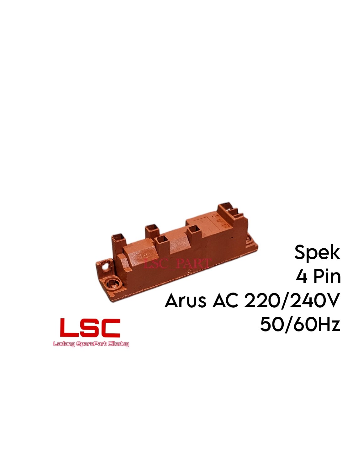 Pulse Ignition Module 4 Pin Pulse Ignition 4 Socket AC 220V Ariston 4 Pin Akumulator Elektrik ...
