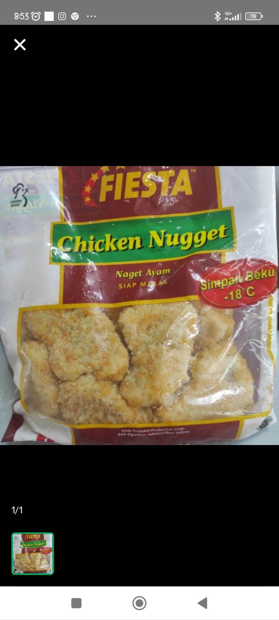 Fiesta Chicken Nuggets Gr Lazada Indonesia