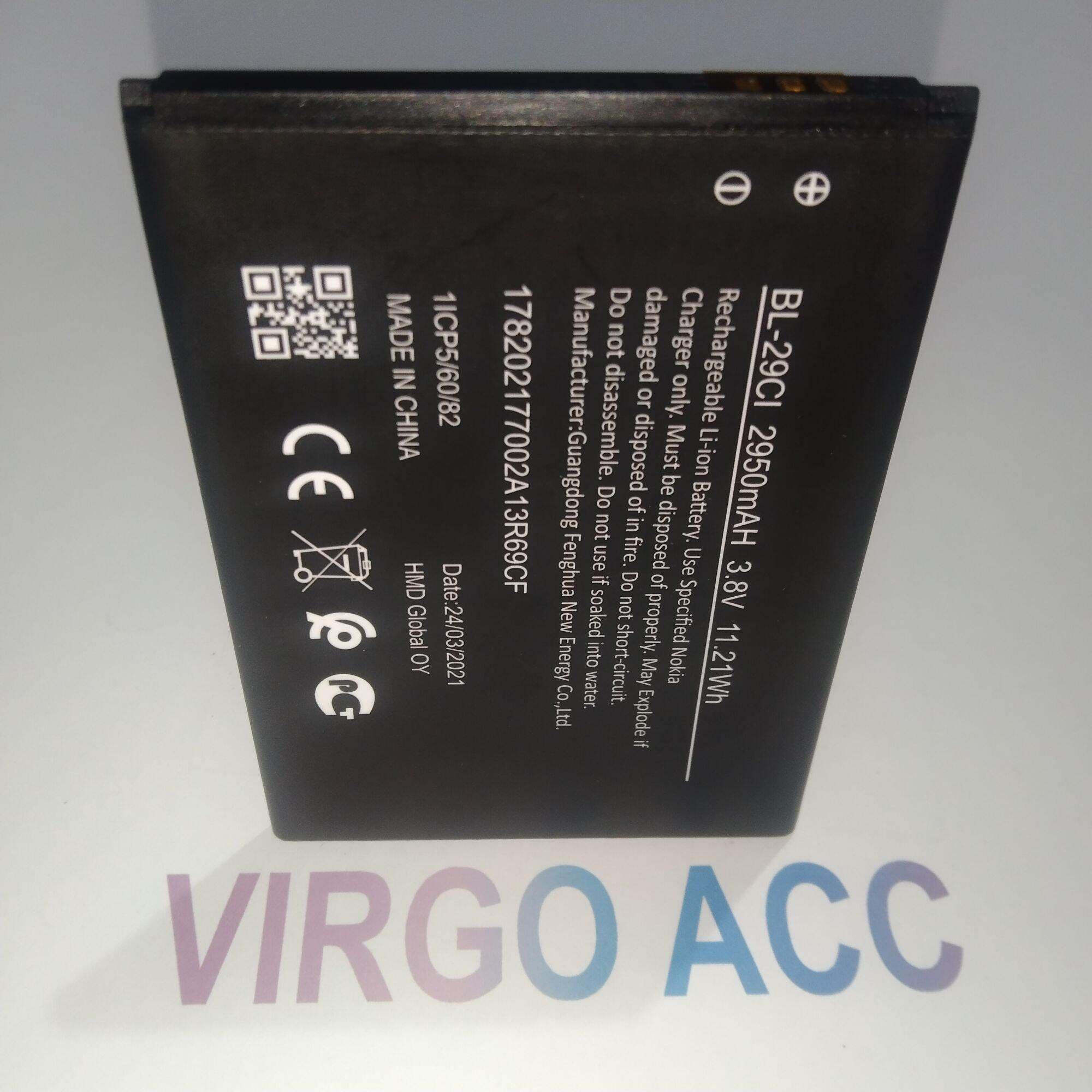 TECHTEK Batteria 2700mAh compatibile con [Nokia] C10, C20, C21 sostituisce BL-29CI, BL-29CL