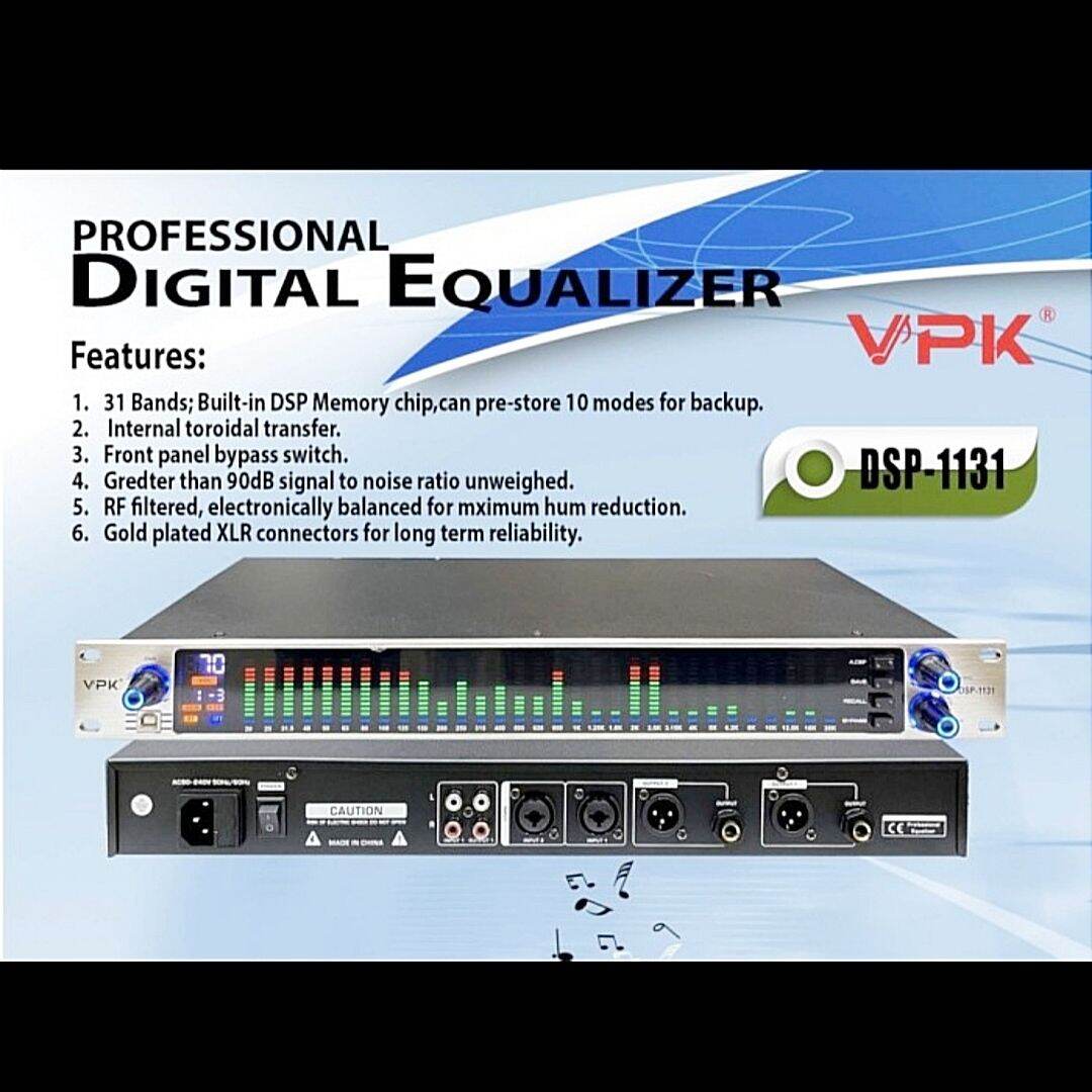 Equalizer VPK Dsp 1131 Digital Original 1 x 31 | Lazada Indonesia