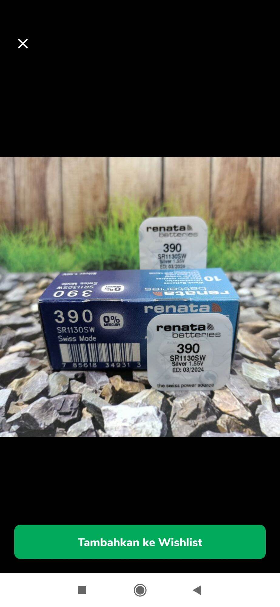 Baterai Jam Tangan Sw*tch 390 SR1130SW Original Swiss