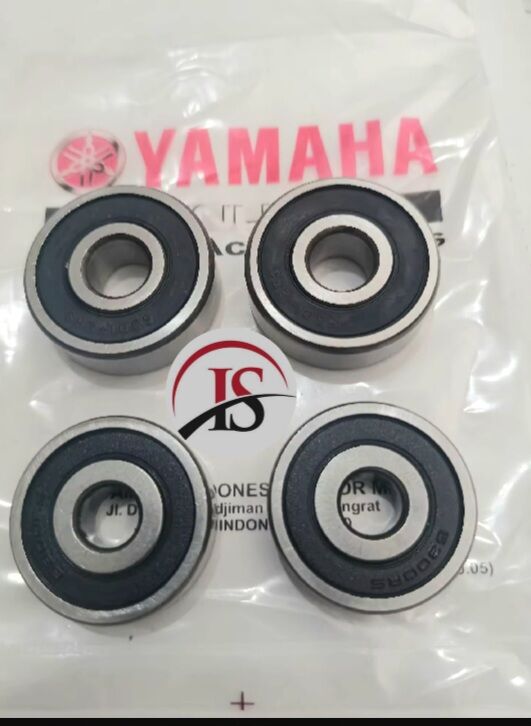 paket 4 buah bearing roda depan dan roda belakang motor yamaha jupiter z vega R jupiter mx vega zr fiz R. Harga 19,900 rupiah*Gratis Ongkir