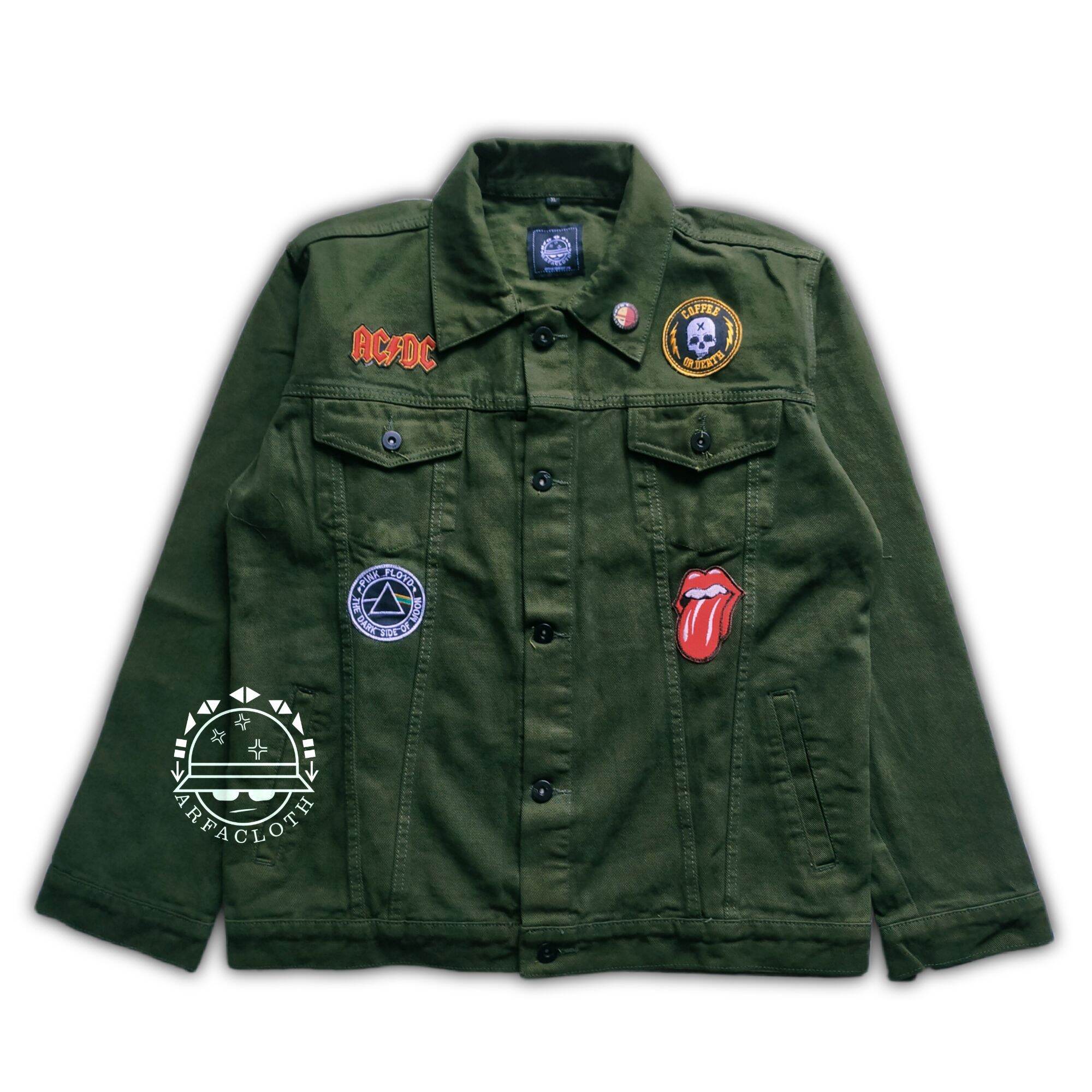 Jual Green Denim Jacket Womens Terbaru 