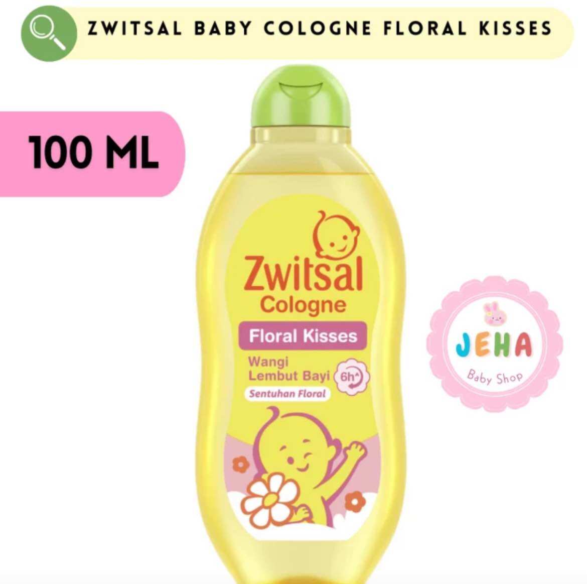 Zwitsal Baby Cologne Floral Kisses 100 ml Parfum Cologne Bayi