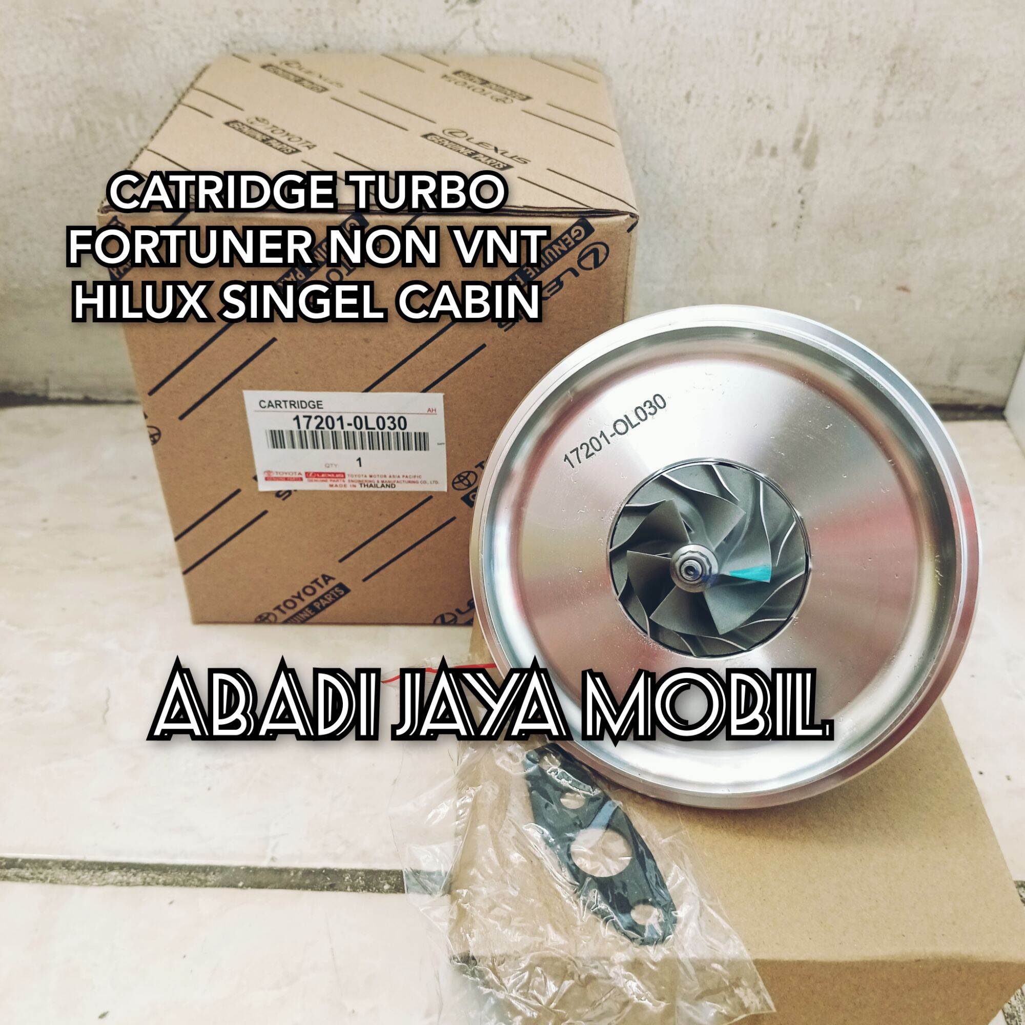 KETRIK CATRIDGE TURBO INNOVA 2KD FORTUNER 2KD NON VNT HILUX SC 17201-0L030 Harga 1,350,000 rupiah*Gratis Ongkir
