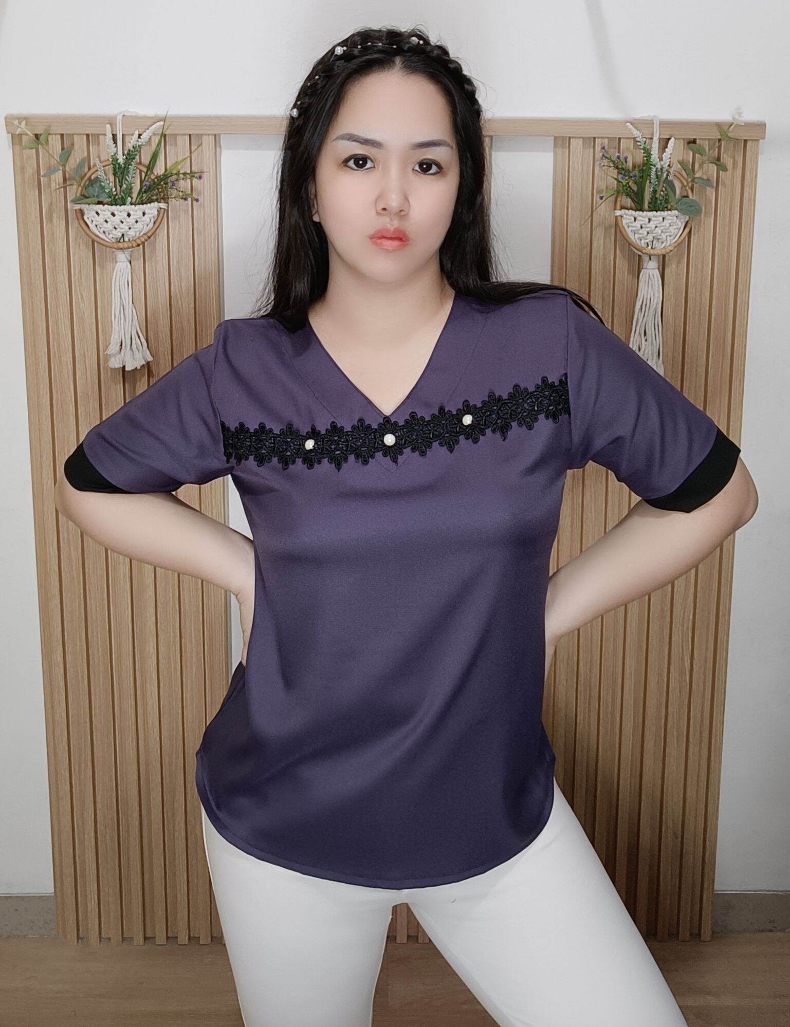 JJJ LYN - Blouse Laila Atasan Wanita Atasan Kasual Atasan Kerja