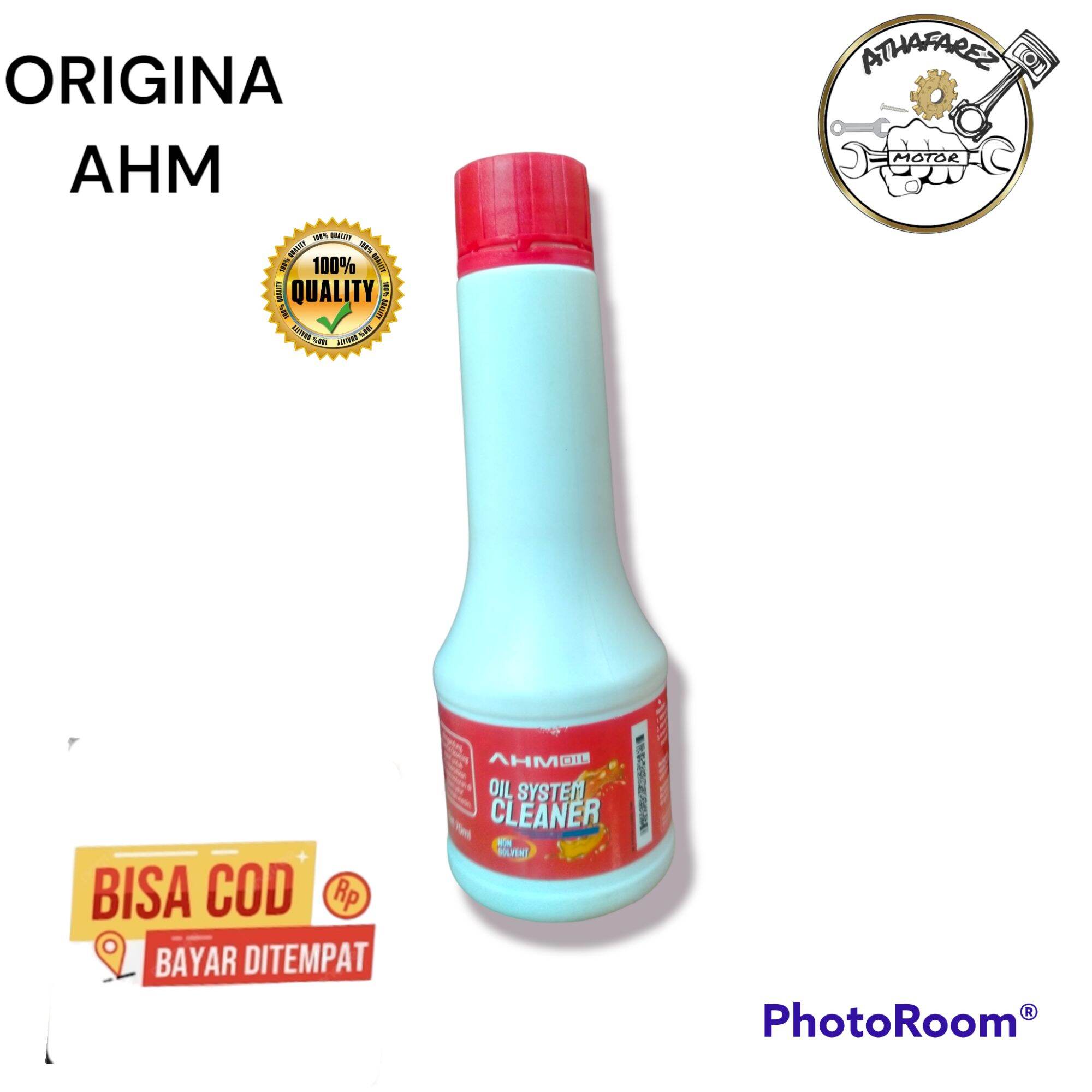 OIL SYSTEM CLEANER CAIRAN PEMBERSIH JALUR PELUMAS MESIN ORIGINAL HONDA OIL SYSTEM CLEANER ISI