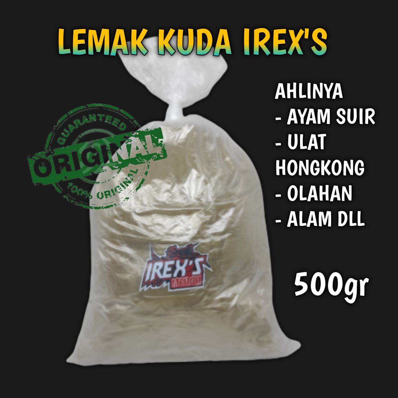 LEMAK KUDA IREX ORIGINAL 500gram Lazada Indonesia