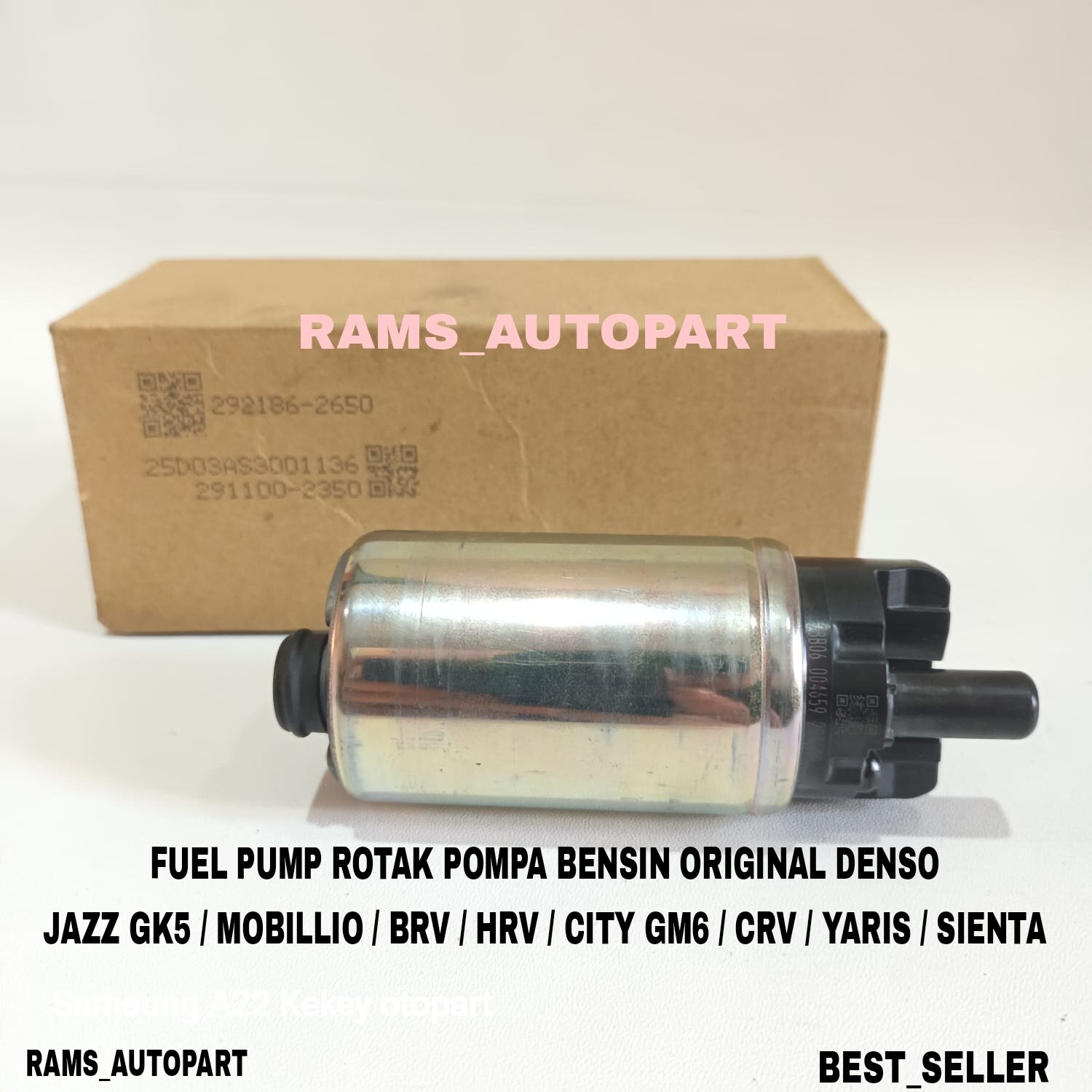 FUEL PUMP POMPA BENSIN ROTAK GRAND NEW AVANZA XENIA VELOZ RUSH TERIOS GRANDMAX LUXIO ORIGINAL Giá 110,000 Đồng*Miễn phí vận chuyển