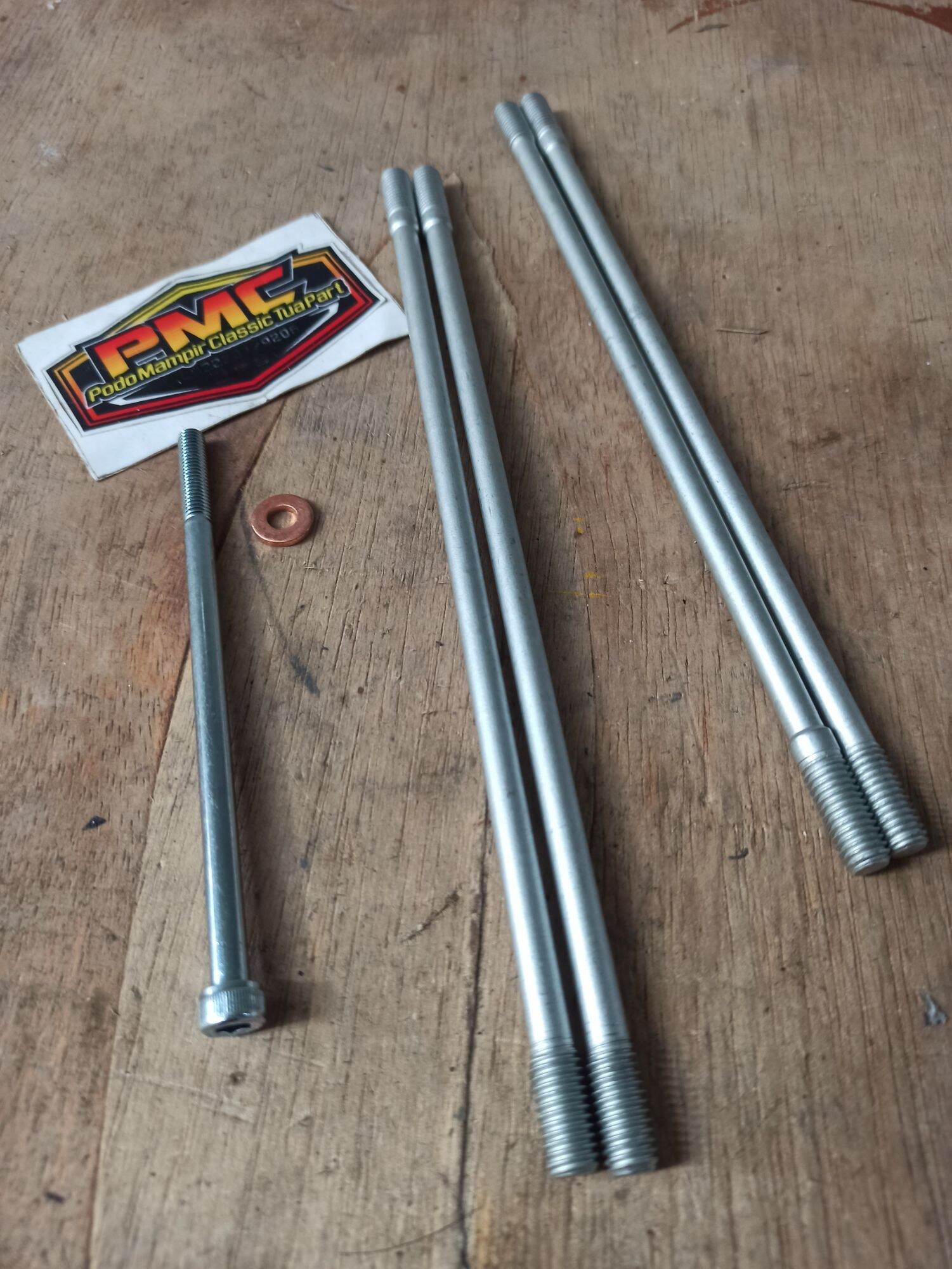 Baut Sunduk Tusuk Sate Ancer Blok Mesin Tiger Tirev Set Baut L Import Lazada Indonesia