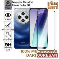 Tempered Glass Full Kaca Untuk Xiaomi Redmi 14C | Pelindung Layar KristalGuard