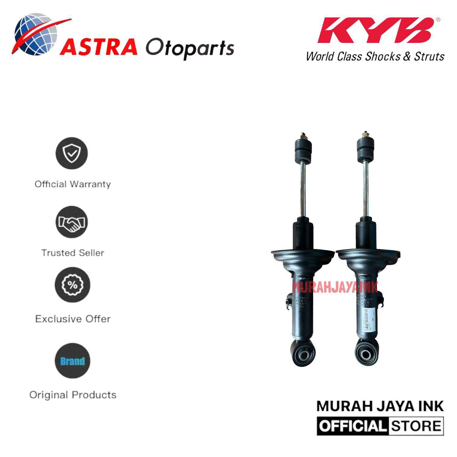 Shock Breaker KYB KAYABA PREMIUM TOYOTA KIJANG INNOVA HILUX SINGLE CABIN DEPAN ORIGINAL Harga 917,068 rupiah*Gratis Ongkir