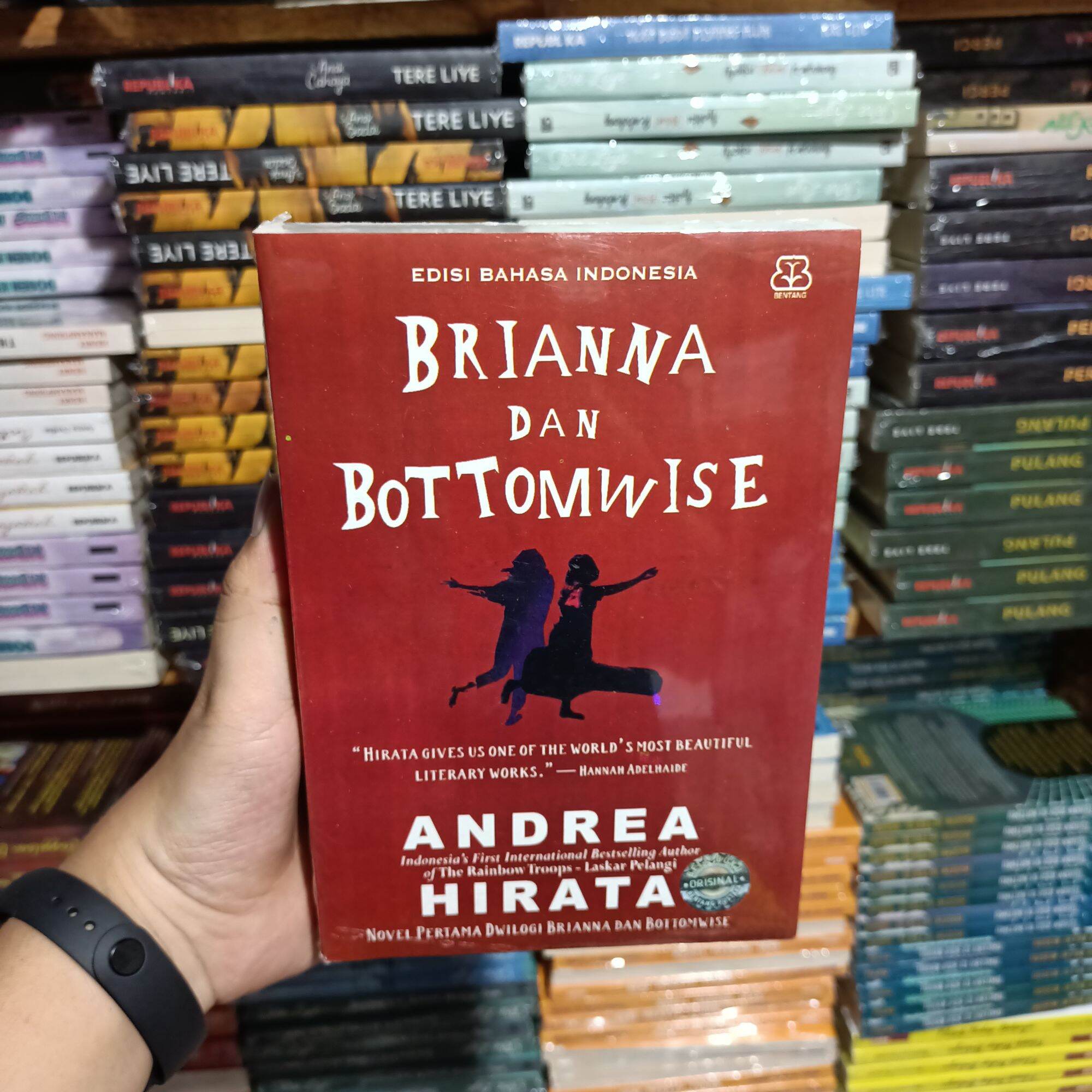 Novel Brianna Dan Bottomwise Andrea Hirata Lazada Indonesia