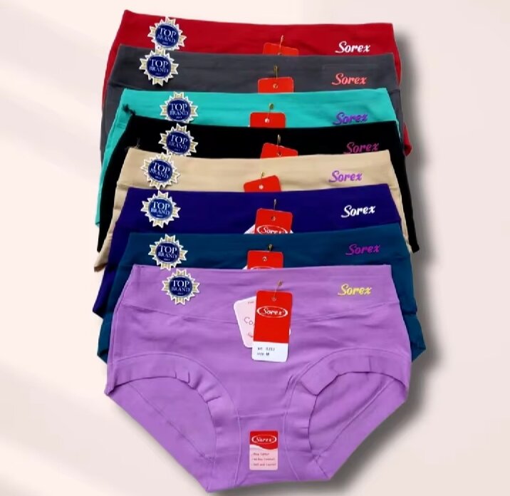 Promo for the Best-Selling Sorex 1232 Women's Panties, Soft and Smooth Material Harga  36,000 rupiah*Gratis Ongkir