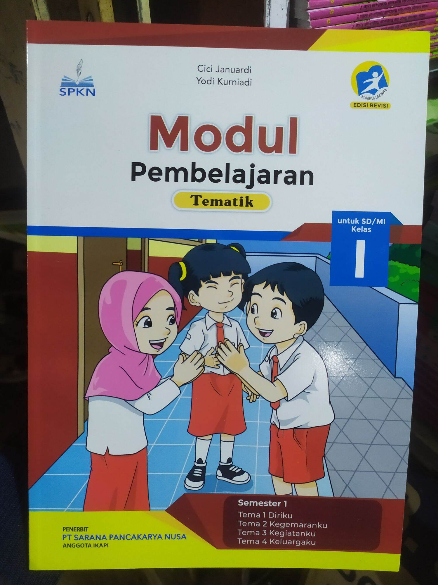 Modul Pembelajaran Tematik Kelas 1 SD Semester 1 | Lazada Indonesia