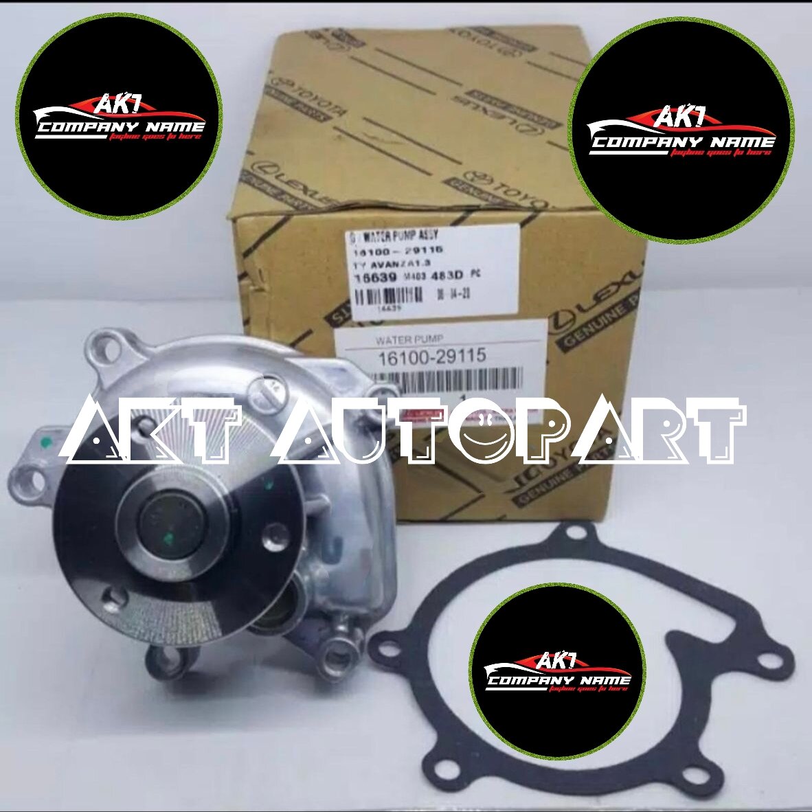 Water Pump Water Pump for Toyota Avanza Xenia Rush Terios Grand Max Gran Max Harga 175,000 rupiah*Gratis Ongkir