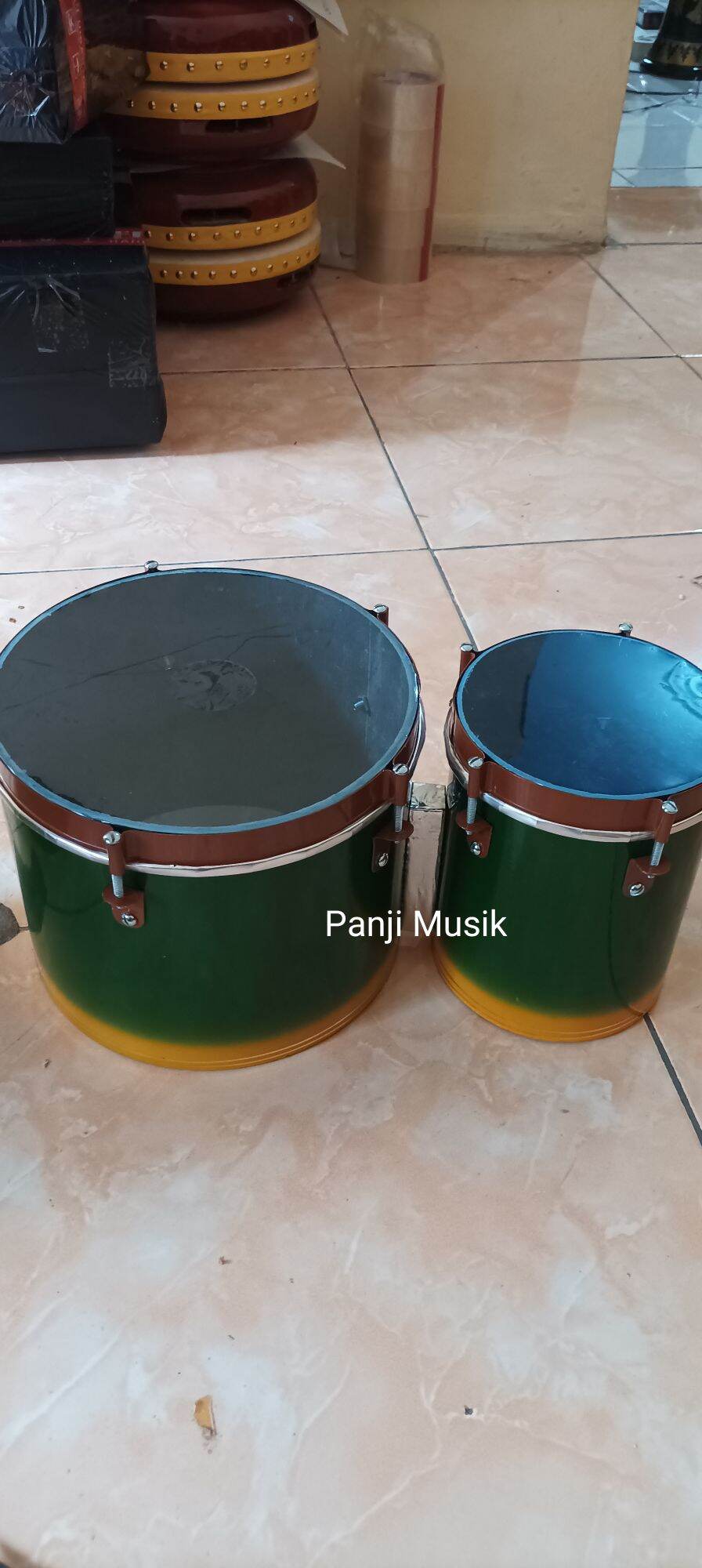 Kendang ketipung pvc paralon mika biru