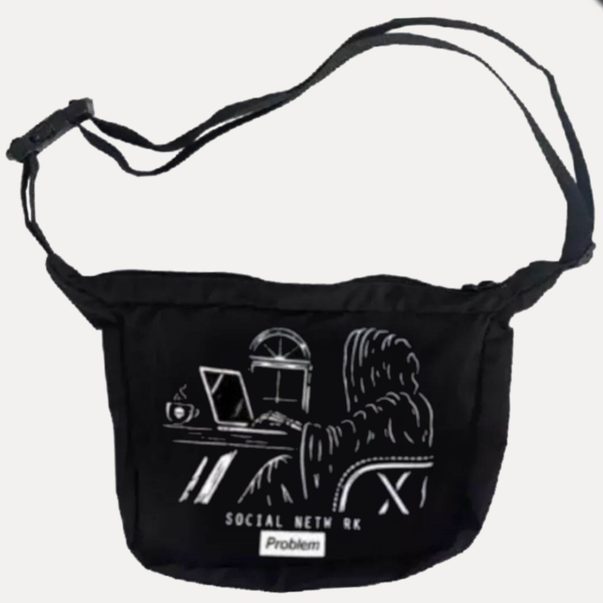 Jual tas waist bag pria waterproof original - hacker original