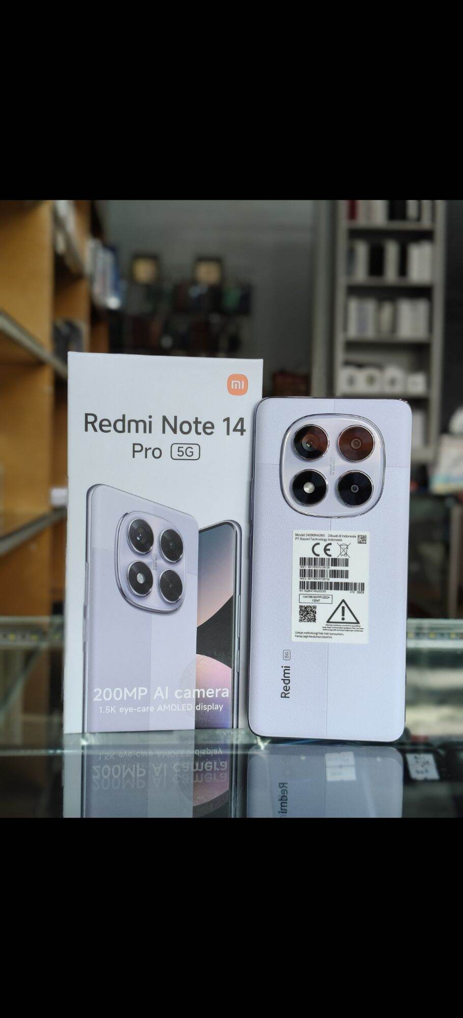 SECOND REDMI NOTE 14 PRO 5G - 12 512 GB ( , FULLSET ORIGINAL ) Harga  3,975,000 Ringgit*Penghantaran Percuma