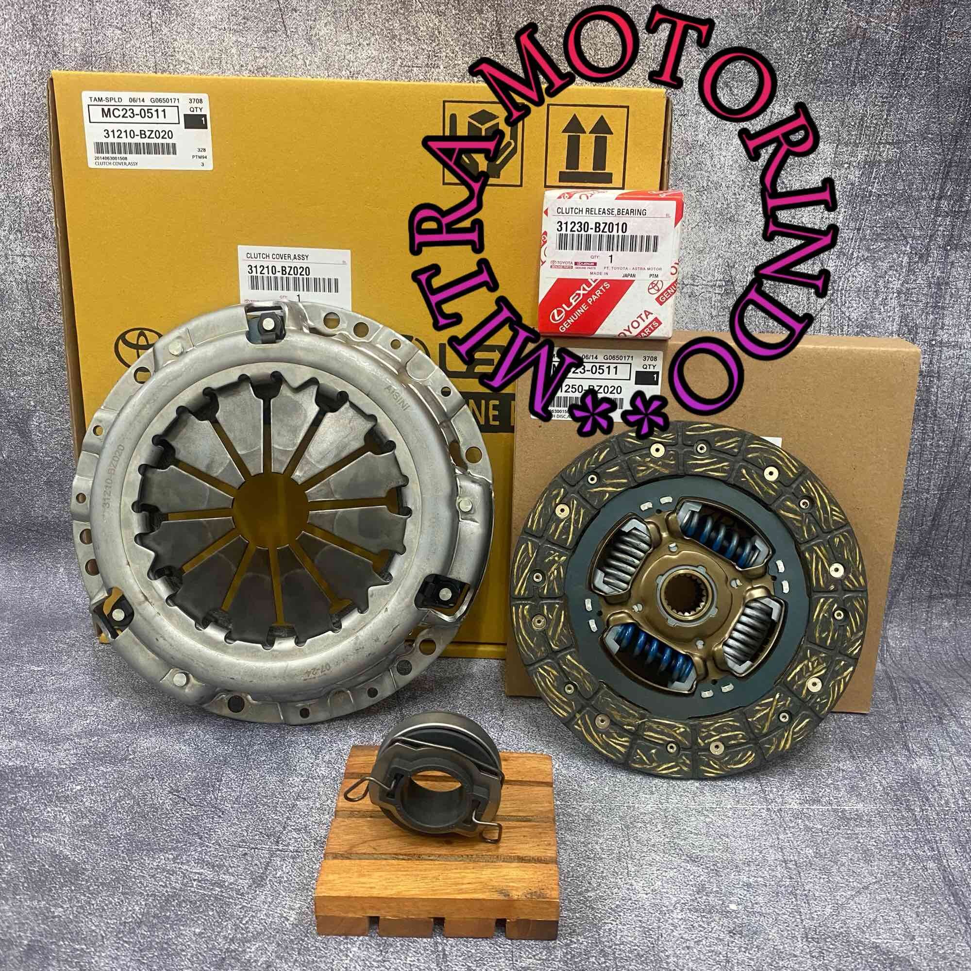 Kopling Set Clutch cover +Clutch Disc+ Deklaher/Bearing Avanza 1.3cc/Xenia 1.3cc 100% Baru Garansi 31210-BZ020/31250-BZ020/31230-BZ010 Harga 705,000 rupiah*Gratis Ongkir