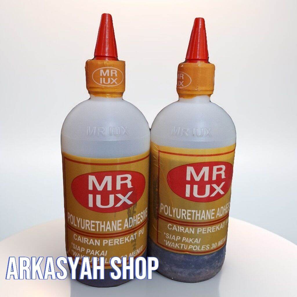 LEM MR LUX PU 1/2KG 2 BOTOL (LEM CROT LEM MADU LEM BUSA LEM KAYU ...