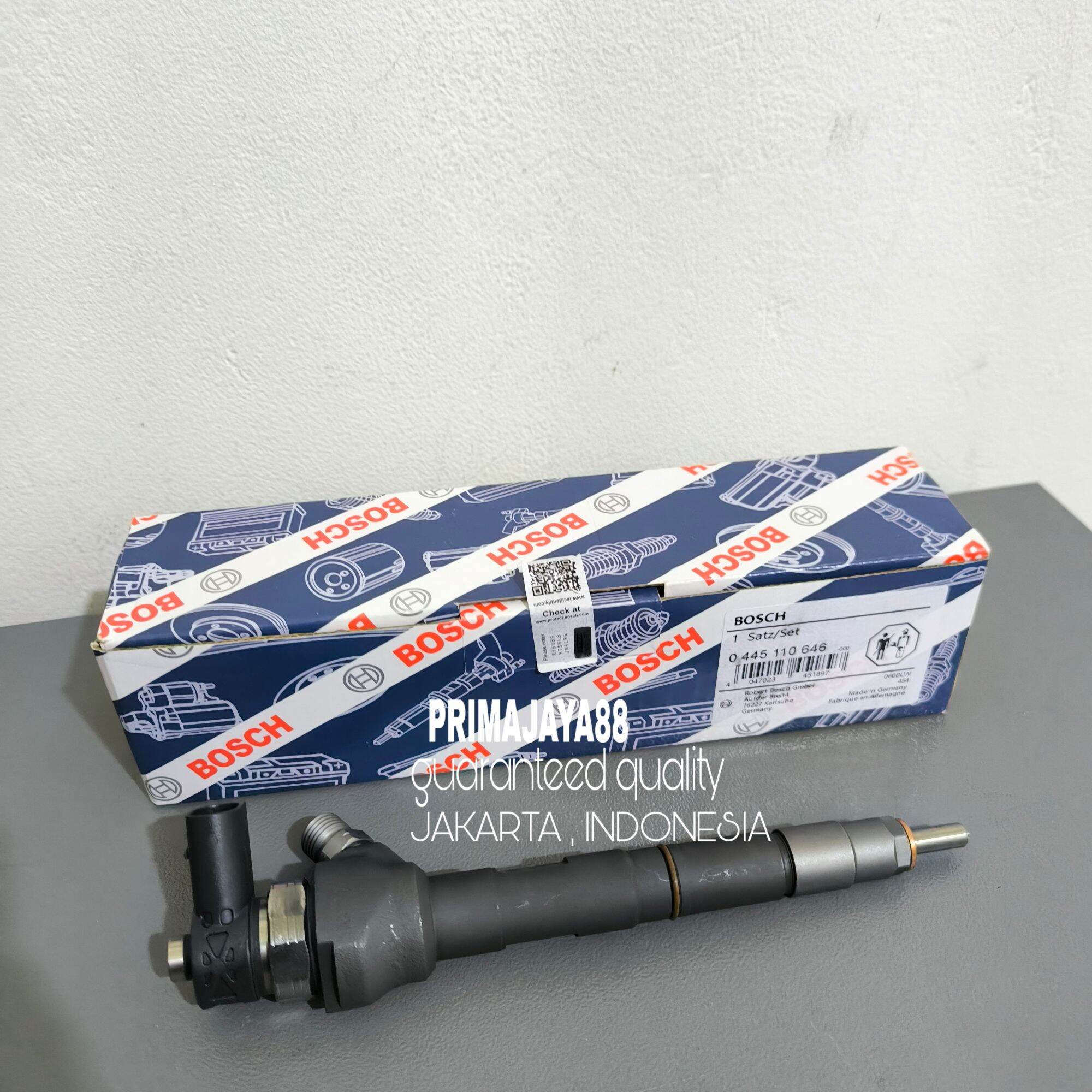 0445110646 INJECTOR COMMON RAIL VOLKSWAGON / AUDI 2.70LTR AND 3.OLTR Harga 4,300,000 rupiah*Gratis Ongkir