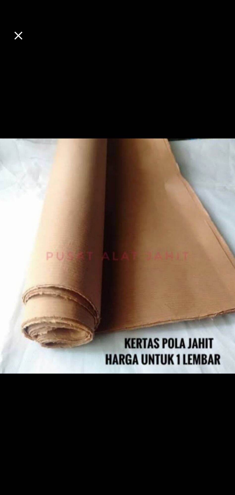 Kertas Pola Jahit 90 Cm X 120 Cm Per Lembar Bahan Kain Pakaian Sampul Lazada Indonesia 